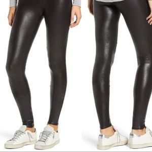 SPANX Faux Leather Leggings